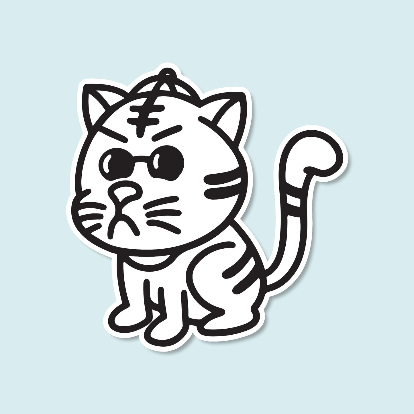 Line Cat Sticker