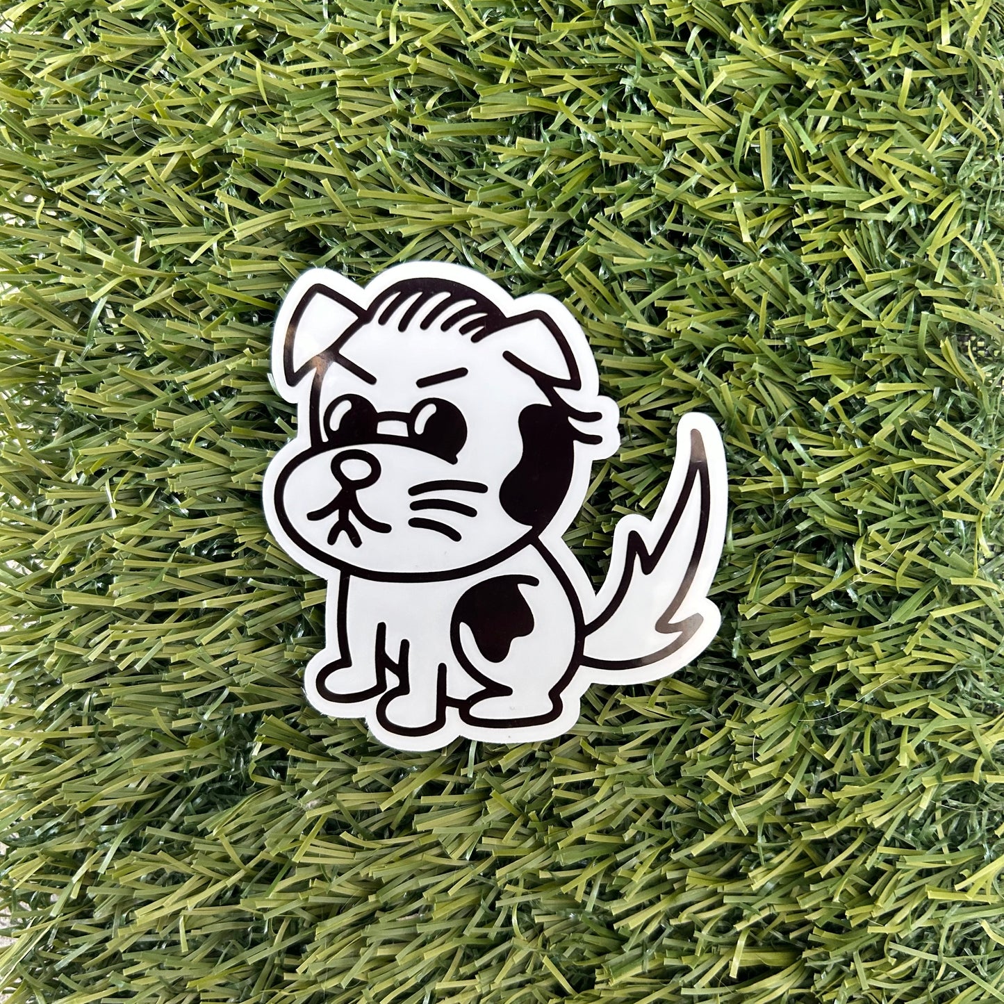 Line Dog Sticker